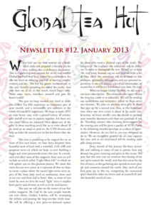 January 2014 Cover of Global Tea Hut