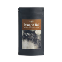 Dragon Tail sheng puerh in its Global Tea Hut pouch