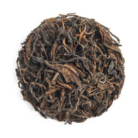 Forest Path sheng puerh, dry leaves