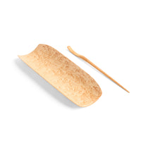 Birdseye Maple Large Rounded Tea Scoop