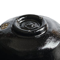 Master-Crafted Black Raku Chawan