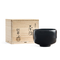 Master-Crafted Black Raku Chawan