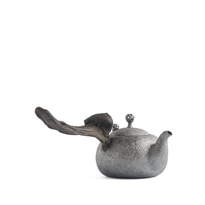 Small Charred Left-Handed Chen Qi Nan Sidehandle