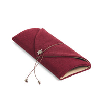 Tea Scoop Bag - Dark Red
