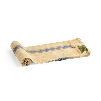 Vintage Indigo Stripe Rice Sack Chabu