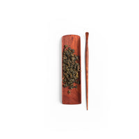 Small African Padauk Tea Scoop