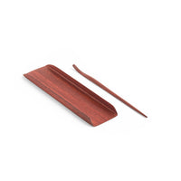 Small African Padauk Tea Scoop