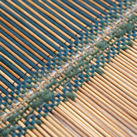 Close view of the weave on the Mossy Trail chabu
