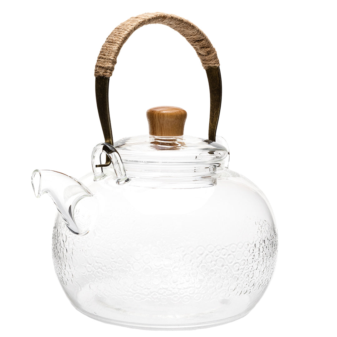 Glass Kettle With Thermometer