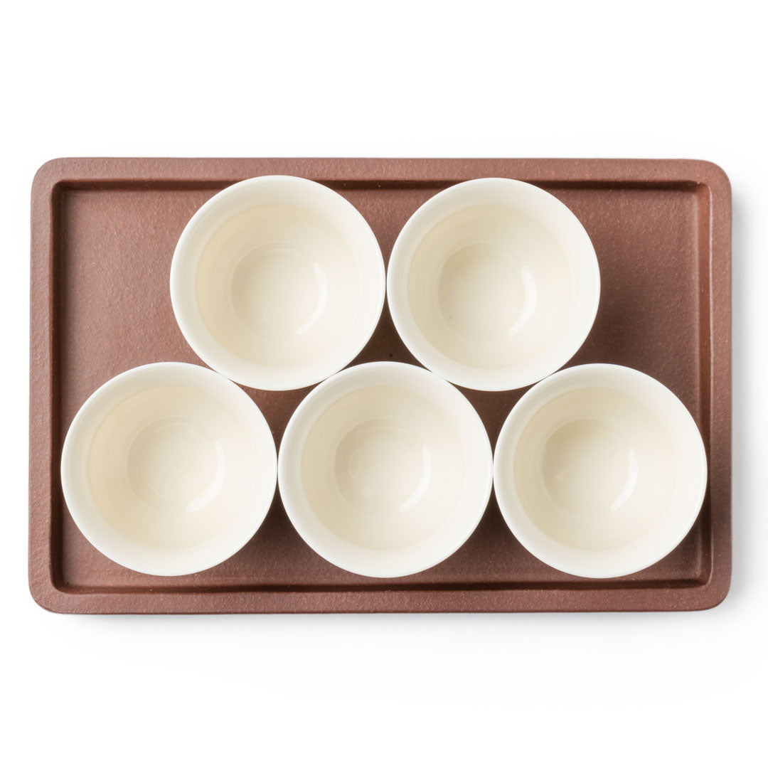 White Porcelain Cups