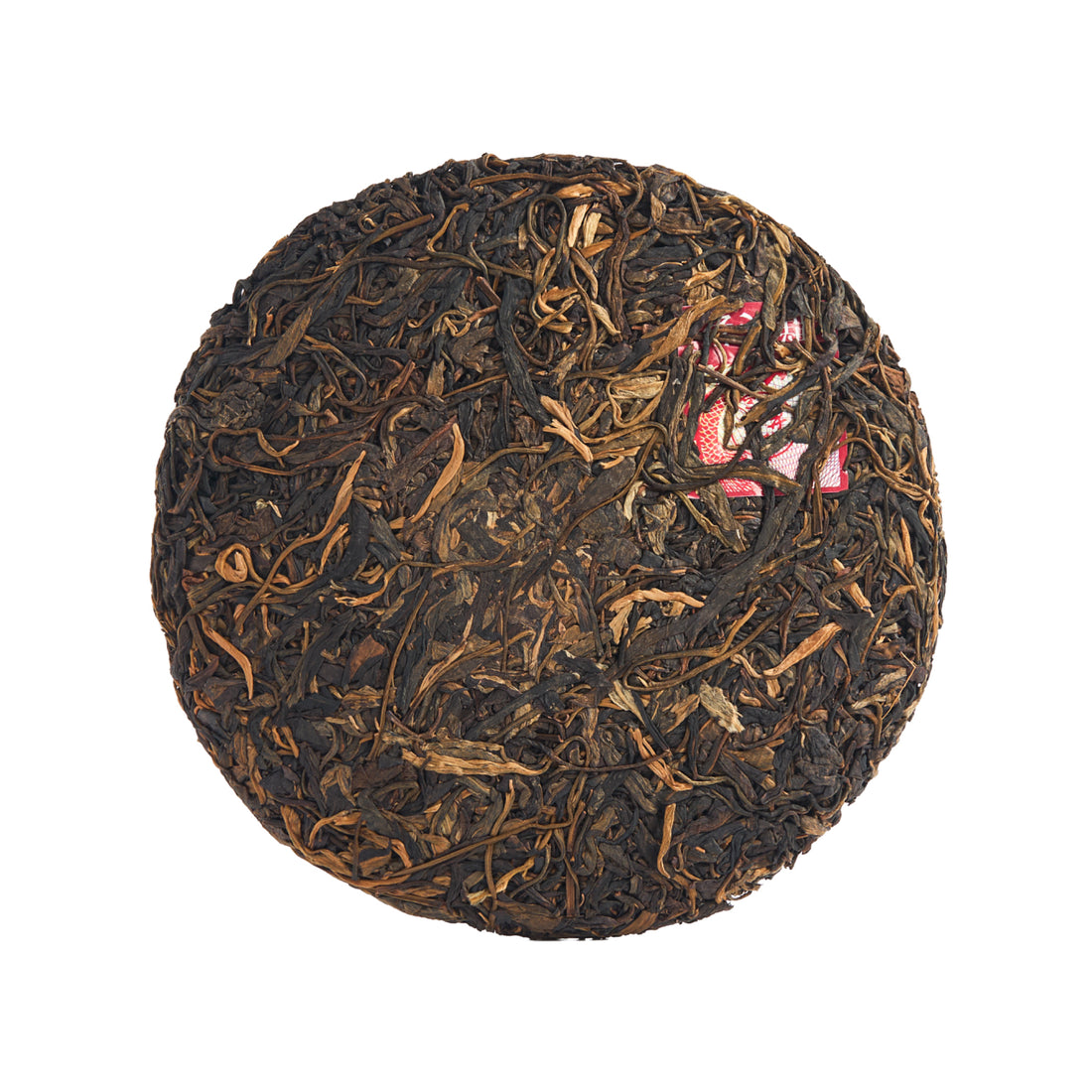 Dragon Tail sheng puerh cake, front