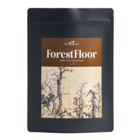 Forest Floor sheng puerh in its Global Tea Hut pouch
