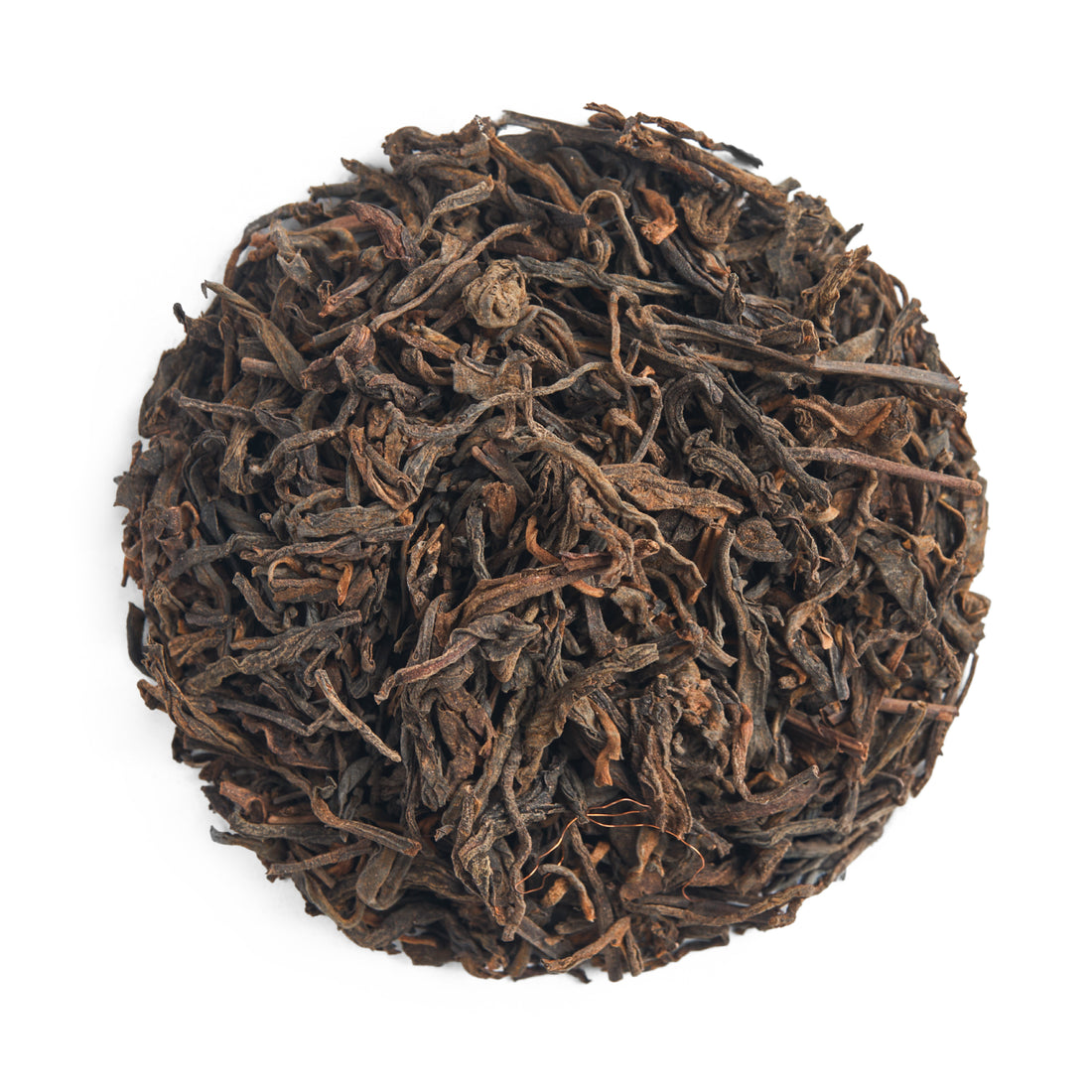 Forest Floor sheng puerh, dry leaves