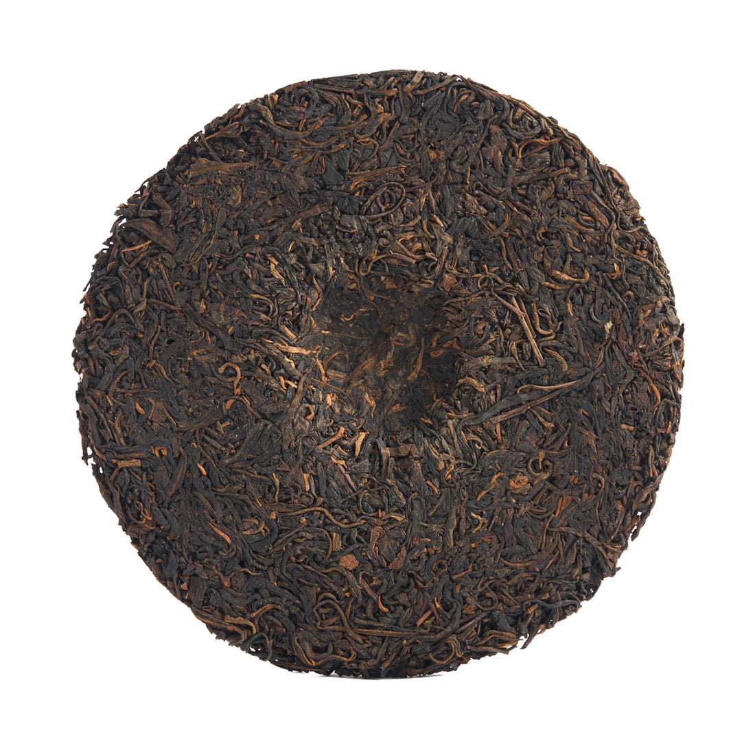 Fragrant Mountain sheng puerh cake, back