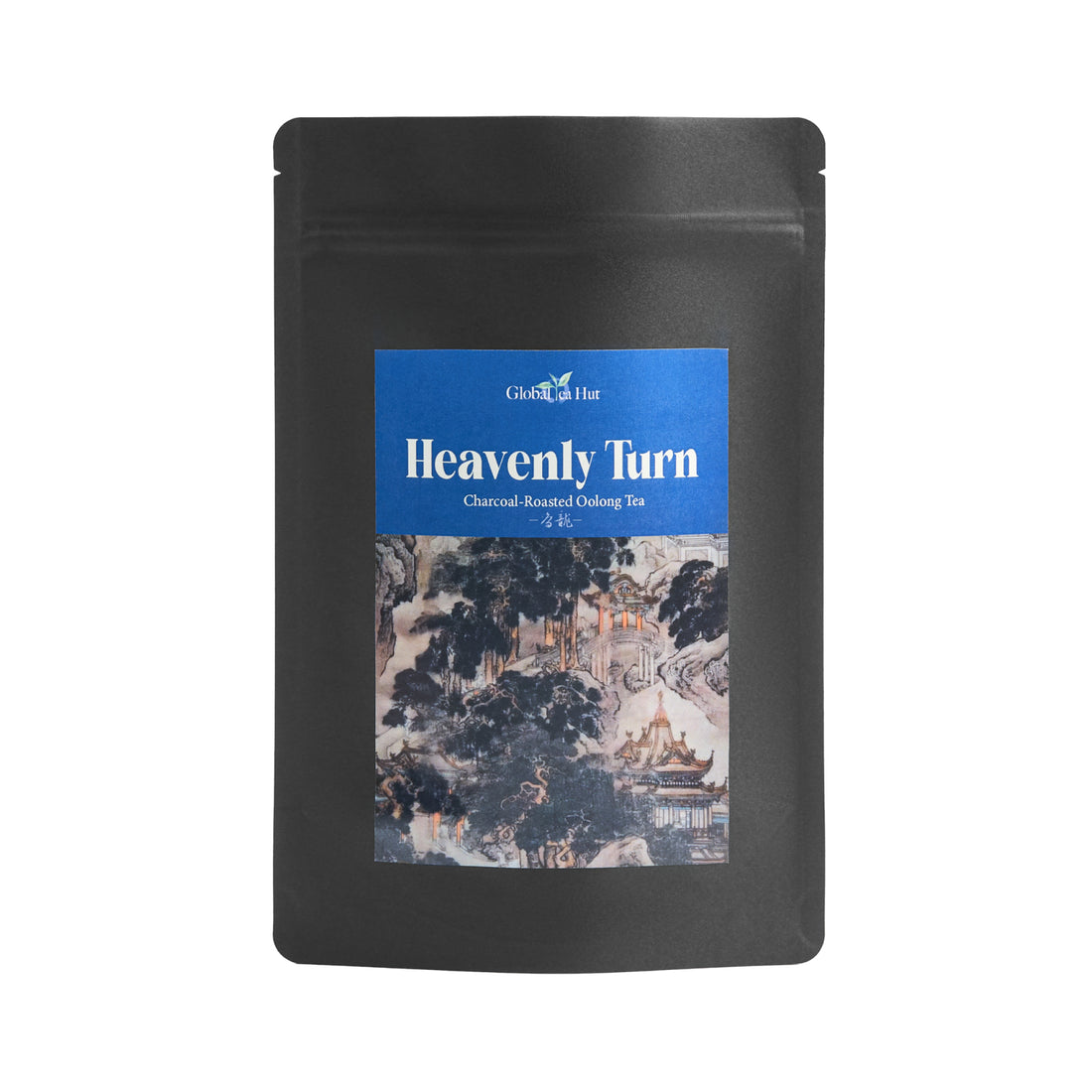 Heavenly Turn oolong in its Global Tea Hut pouch