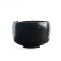 Master-Crafted Black Raku Chawan