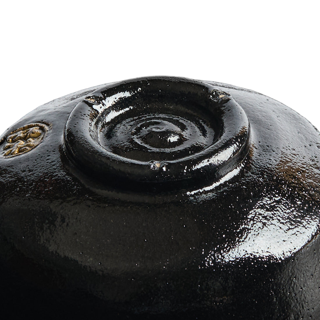 Master-Crafted Black Raku Chawan