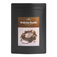 Medicine Bundle sheng puerh in its Global Tea Hut pouch