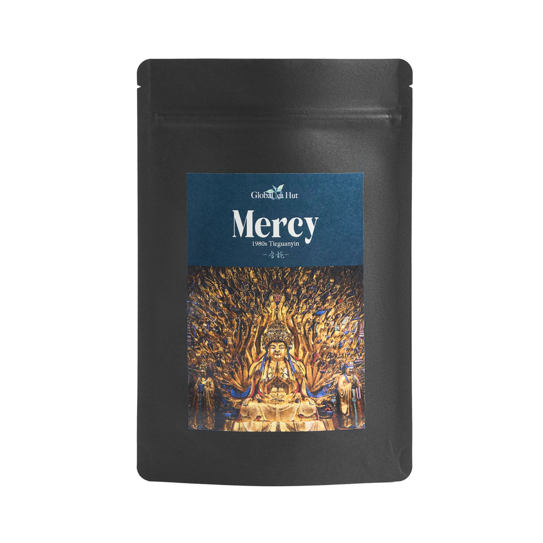 Mercy oolong in its Global Tea Hut pouch