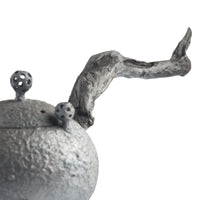 Small Charred Left-Handed Chen Qi Nan Sidehandle