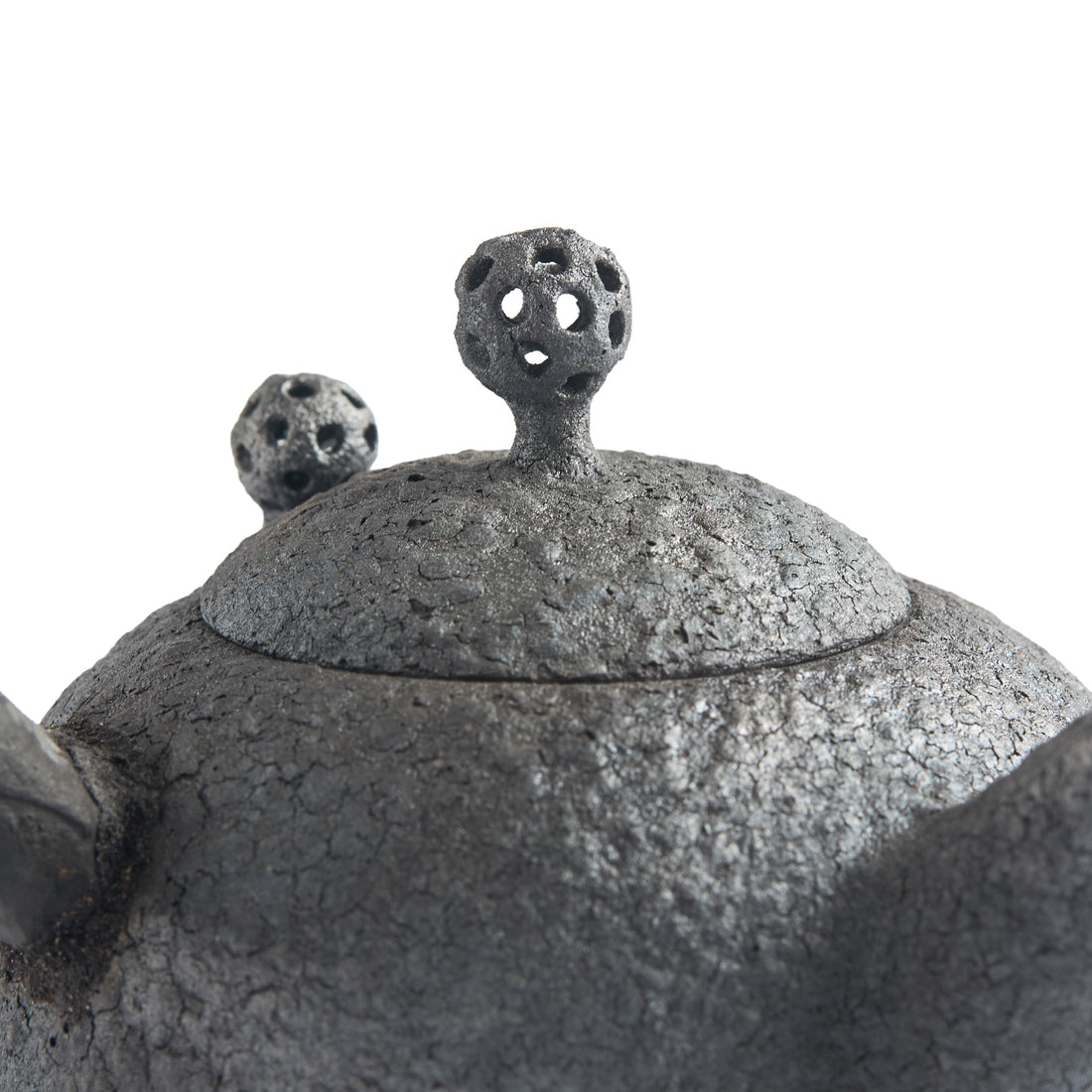 Small Charred Left-Handed Chen Qi Nan Sidehandle