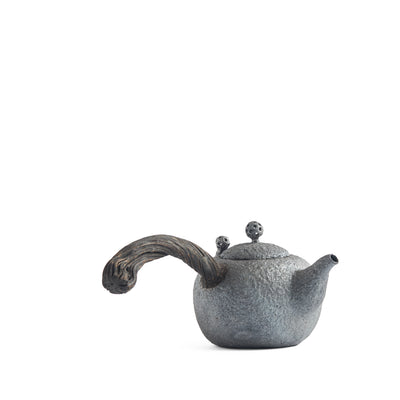 Small Charred Left-Handed Chen Qi Nan Sidehandle