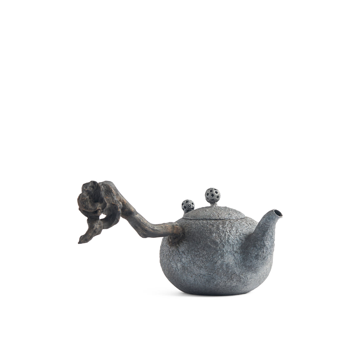 Small Charred Left-Handed Chen Qi Nan Sidehandle