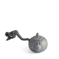 Small Charred Left-Handed Chen Qi Nan Sidehandle