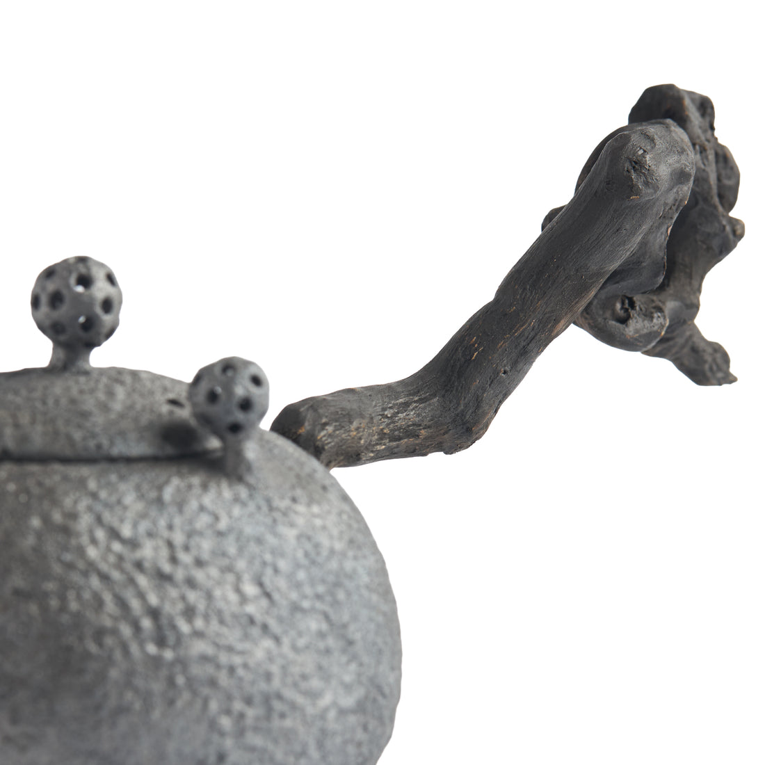 Small Charred Left-Handed Chen Qi Nan Sidehandle