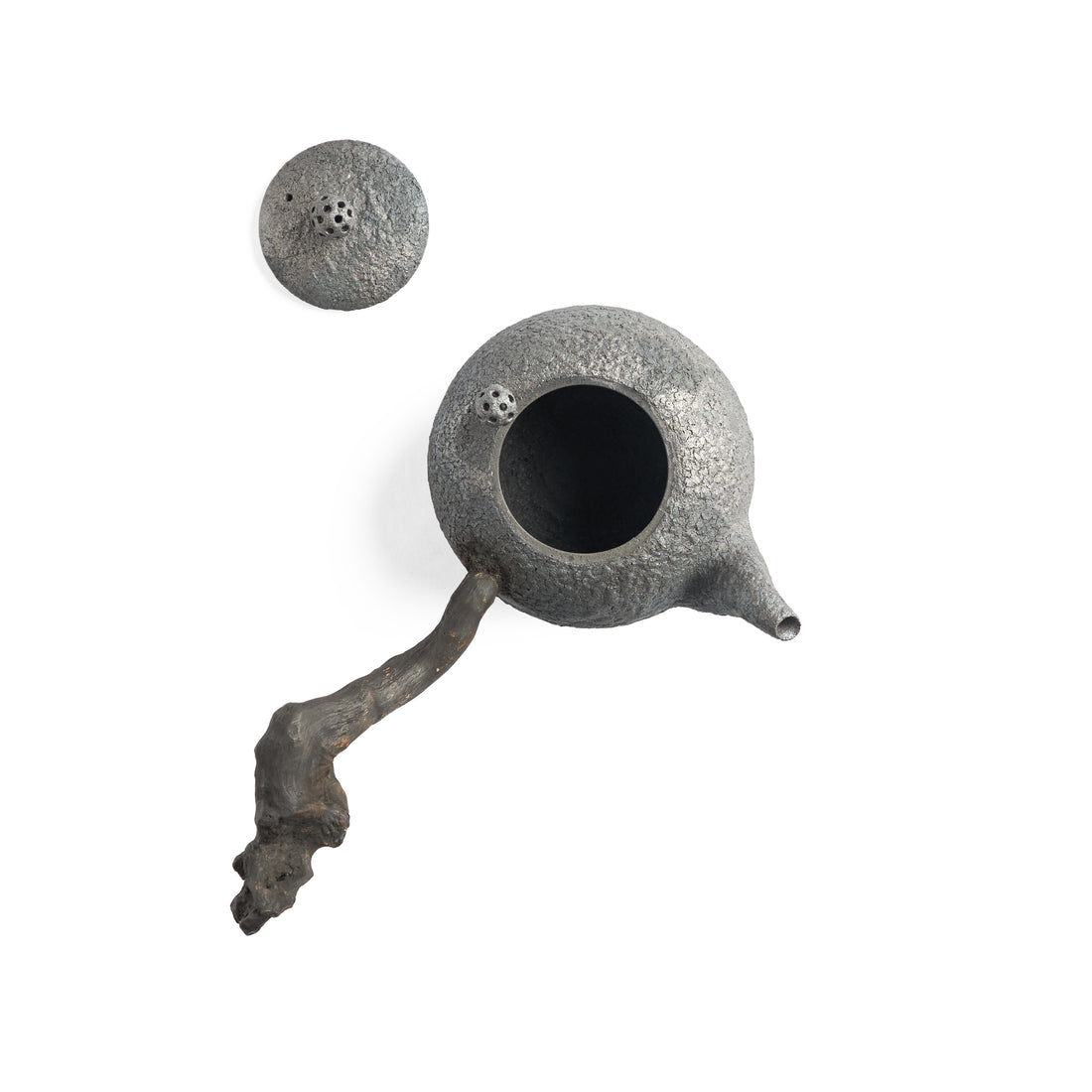Small Charred Left-Handed Chen Qi Nan Sidehandle