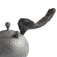 Small Charred Left-Handed Chen Qi Nan Sidehandle