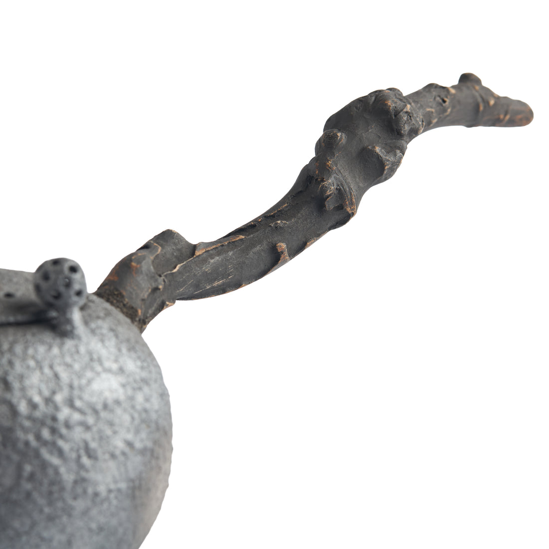 Small Charred Left-Handed Chen Qi Nan Sidehandle