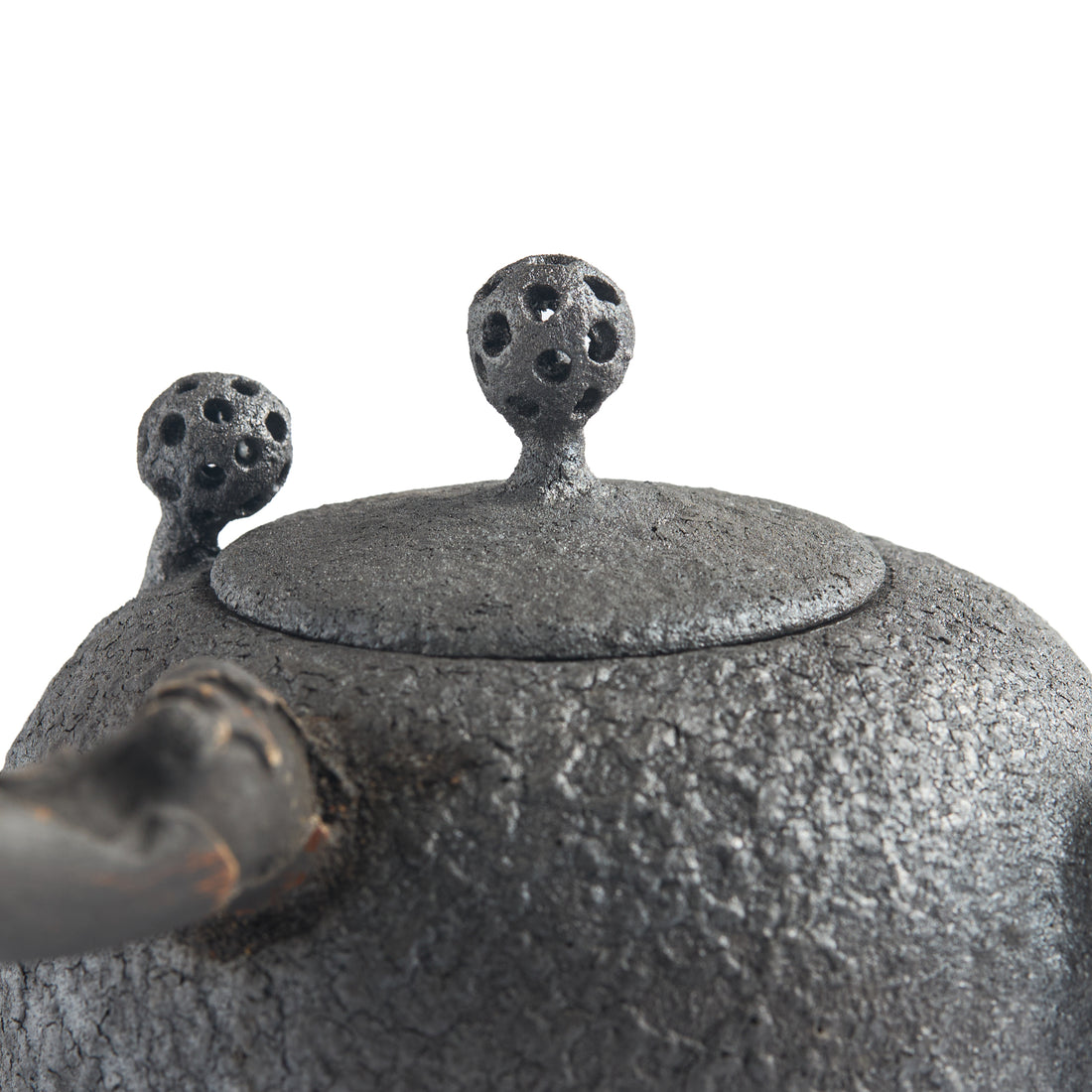 Small Charred Left-Handed Chen Qi Nan Sidehandle