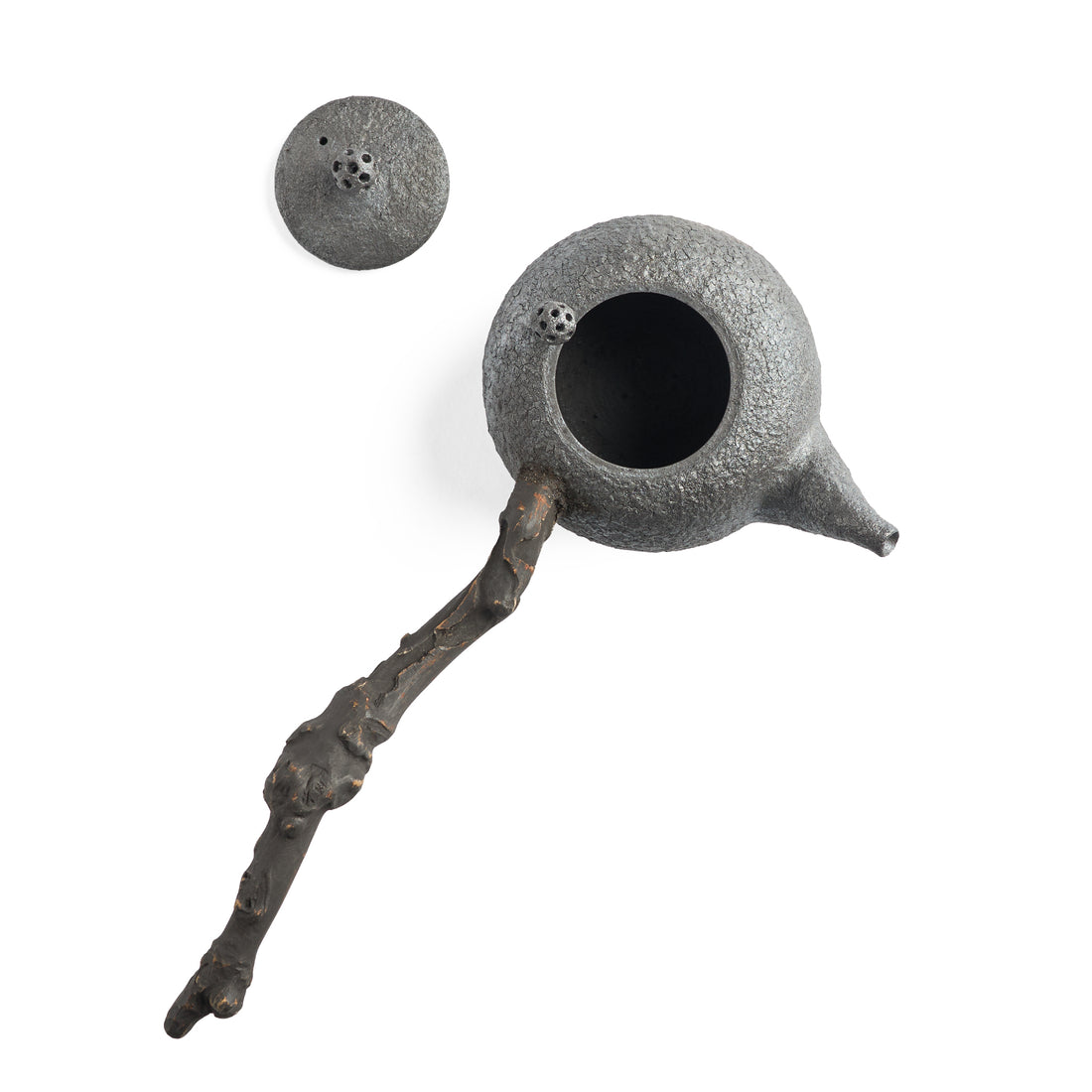 Small Charred Left-Handed Chen Qi Nan Sidehandle