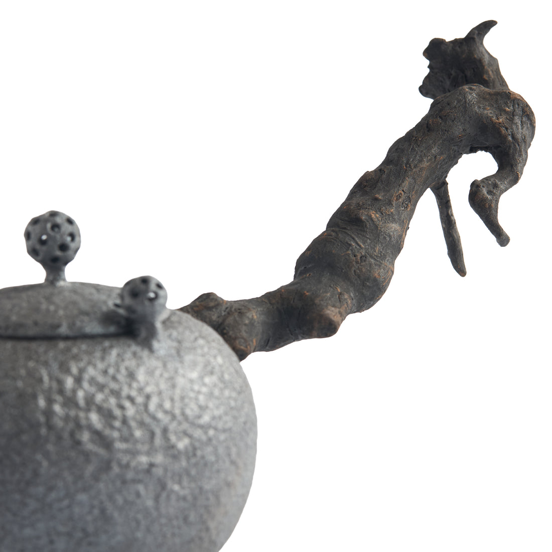 Small Charred Left-Handed Chen Qi Nan Sidehandle