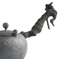 Small Charred Left-Handed Chen Qi Nan Sidehandle