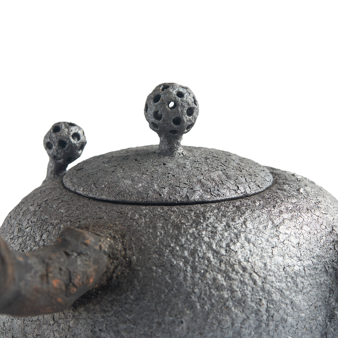 Small Charred Left-Handed Chen Qi Nan Sidehandle