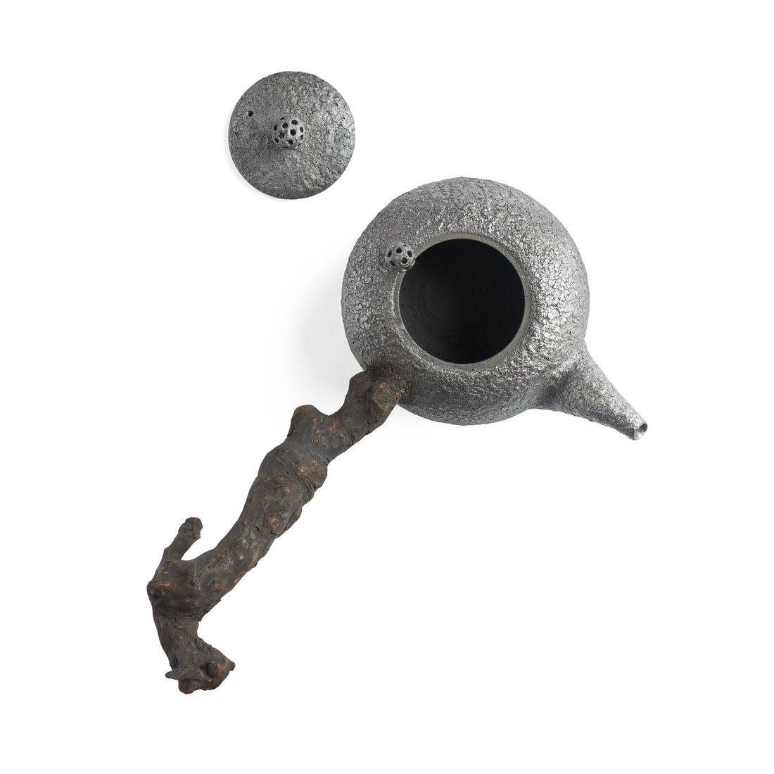 Small Charred Left-Handed Chen Qi Nan Sidehandle