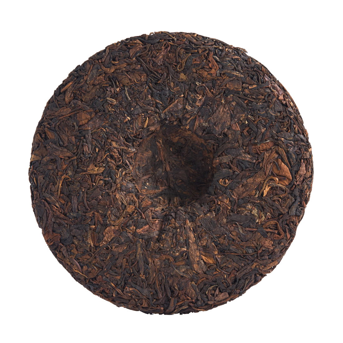 Righteousness sheng puerh cake, back