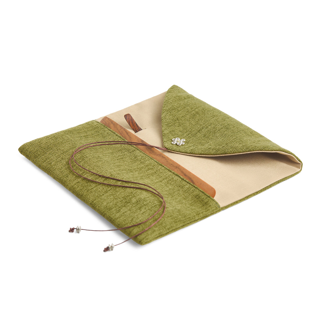 Tea Scoop Bag - Moss Green