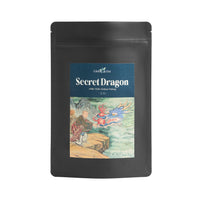 Secret Dragon oolong in its Global Tea Hut pouch