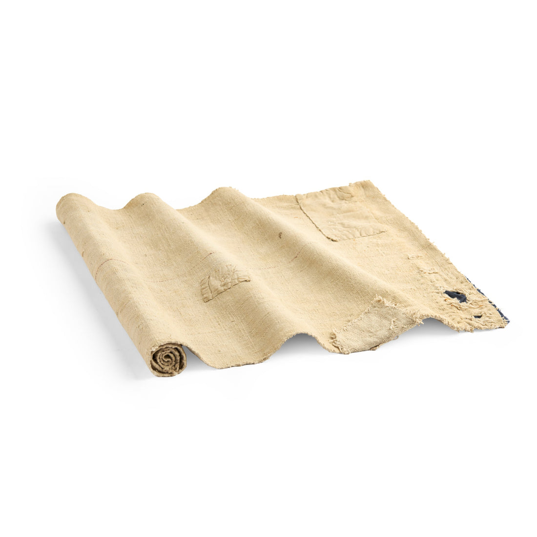 Vintage Patchwork Rice Sack Chabu draped