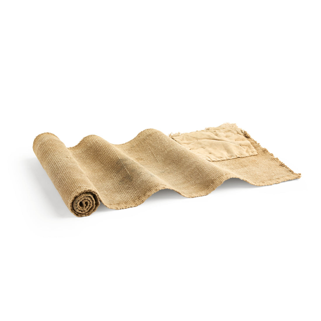 Vintage Patched Rice Sack Chabu draped