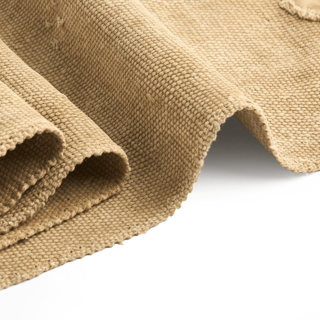 Vintage Mended Rice Sack Chabu weave detail