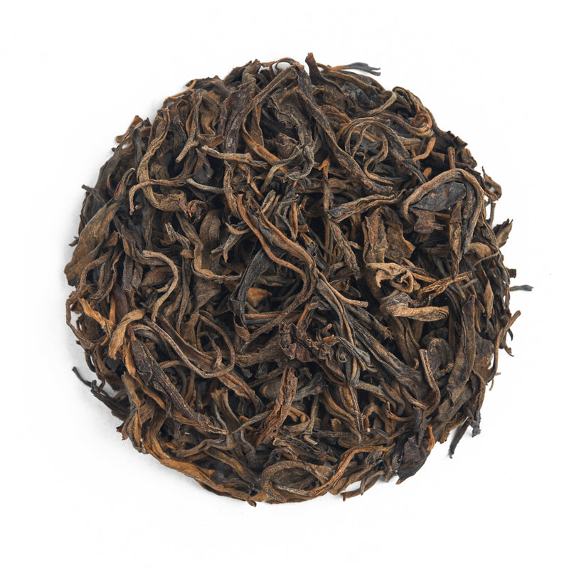 Vajra sheng puerh, dry leaves