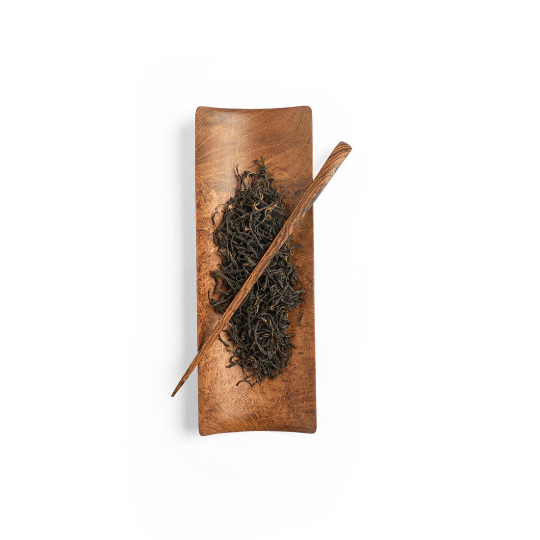 Large Burmese Teak Burl Tea Scoop