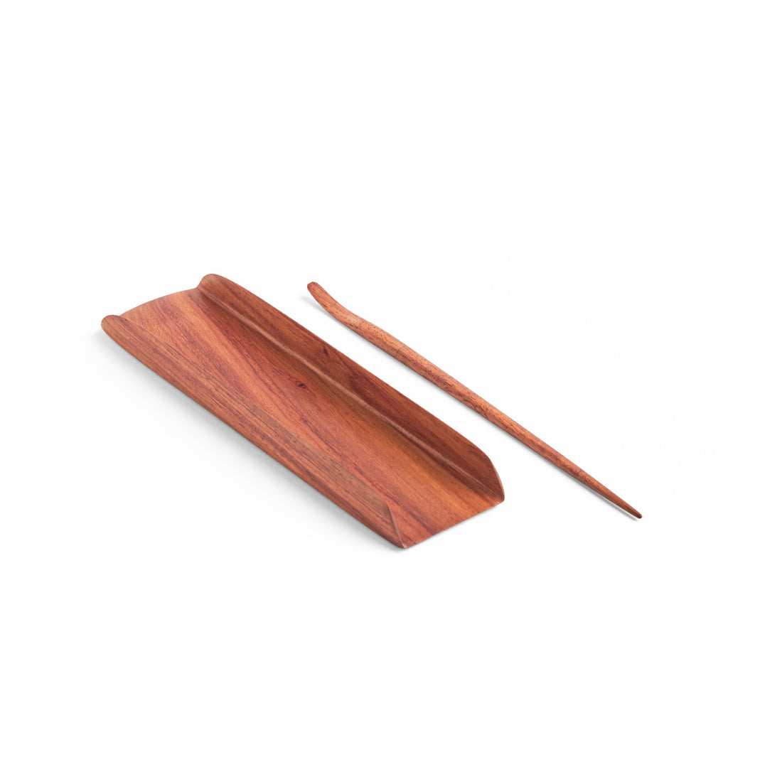 Small African Padauk Tea Scoop