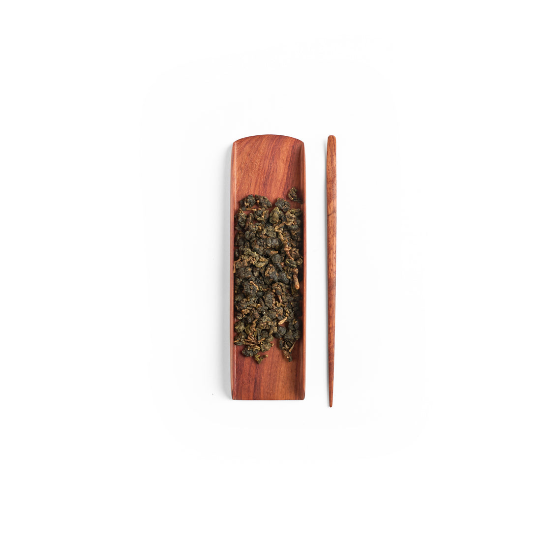 Small African Padauk Tea Scoop