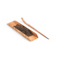 Small Taiwanese Cedar Burl Tea Scoop