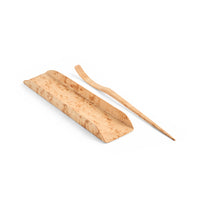 Small North American Birdseye Maple Tea Scoop